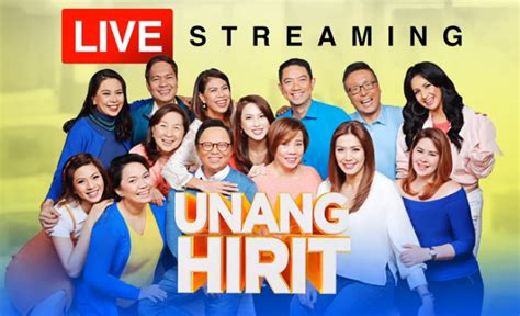 unang hirit gma live today.